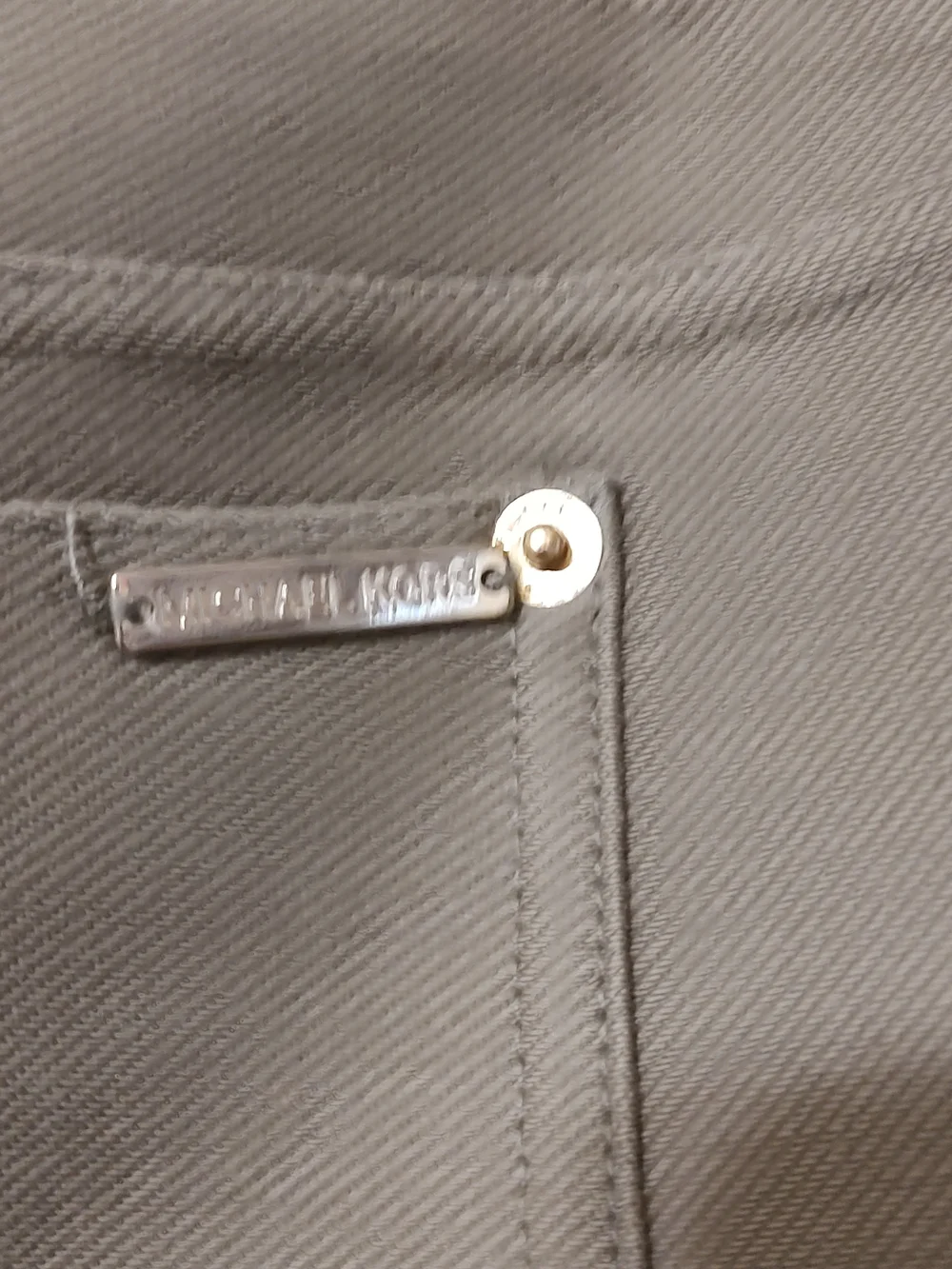 Michael Kors Olive Green Skinny Jeans